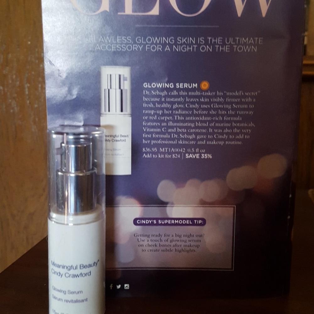 Meaningful beauty by cindy Crawford